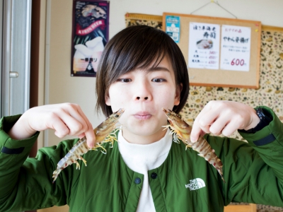 Okinawa has the best production of prawn farming among Japan! It's worth a try to taste the Japanese tiger prawn of Godzilla class.