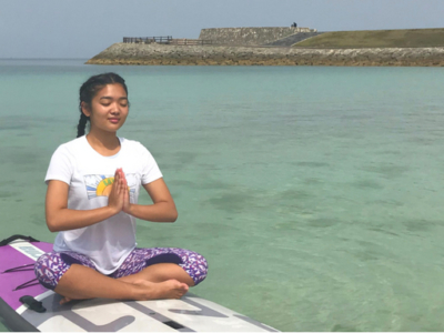 Okinawa SUP Yoga (Beginner Yogi)