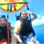 パラセーリング体験やマカロンを食べたり、沖縄北部をもっと体験！