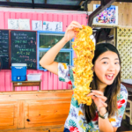 宜野座村限定荞麦面！配菜有巨大〇〇〇〇〇的冲绳荞麦面！？