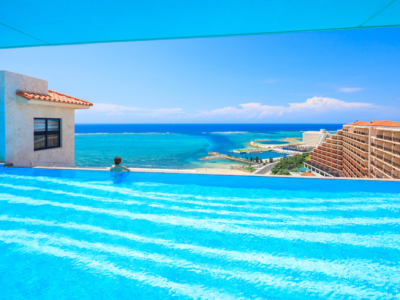 【Hotel tours Vol. 6】Infinity pool with a sea view of Onna Village is available!