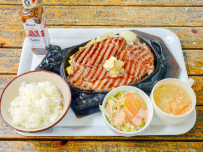 400gで1,500円!「マイハウス」でコスパ最強のステーキを食べに行こう♪
