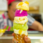 【마키시 공설시장】가설시장으로 이동한 