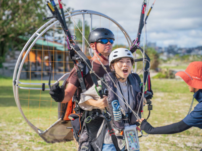 高所恐怖症がパラグライダーに挑戦!!