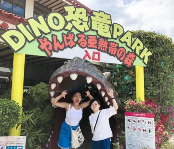 오키나와의 오카시고텐「DINO 공룡 PARK 얀바루 아열대 숲」에서 쥬라기 월드로 타임슬립!