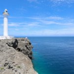 【観光スポット】沖縄にもある、登れる灯台「残波岬灯台」に登ってみた。