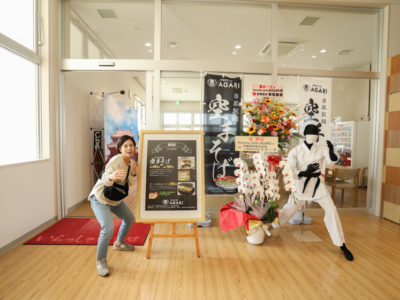 의외로 꿀잼!올림픽 개최전「가라테 소바」 와「체험 코너」로 가라테 삼매경♪