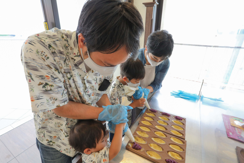 観光体験 子連れ必見 お菓子御殿で沖縄の紅いもタルト 手作り体験 お土産にも Okinawaholidayhackers
