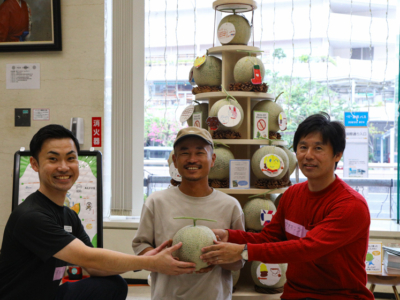 8farm(エイトファーム)miyakojimaの『てぃだメロン』で、子どもたちと作り上げるメロンツリープロジェクト